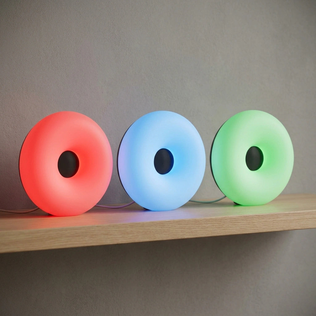 Modern Bauhaus Table Lamp – Ambient LED Bedside Light